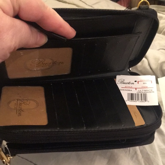 (OS) Buxton ultimate organizer wallet with long strap - Picture 9 of 11